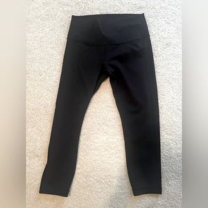 Lululemon wunder under high-rise crop 23 inch full-on luxtreme. Never worn.